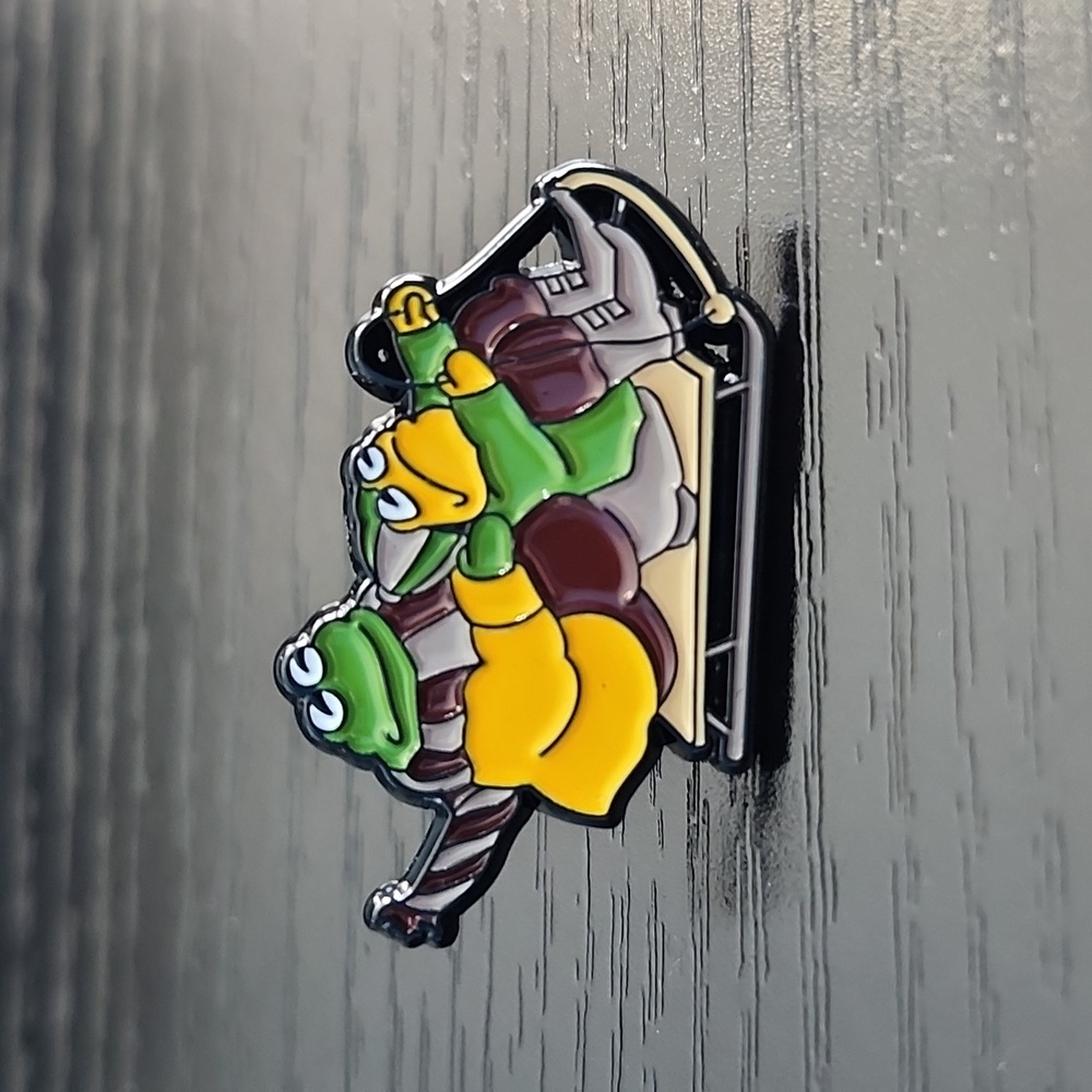 Frog and Toad Pin
